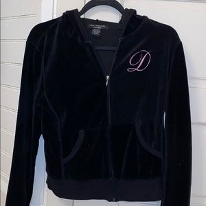 Juicy Style Velour ZIP-up with D